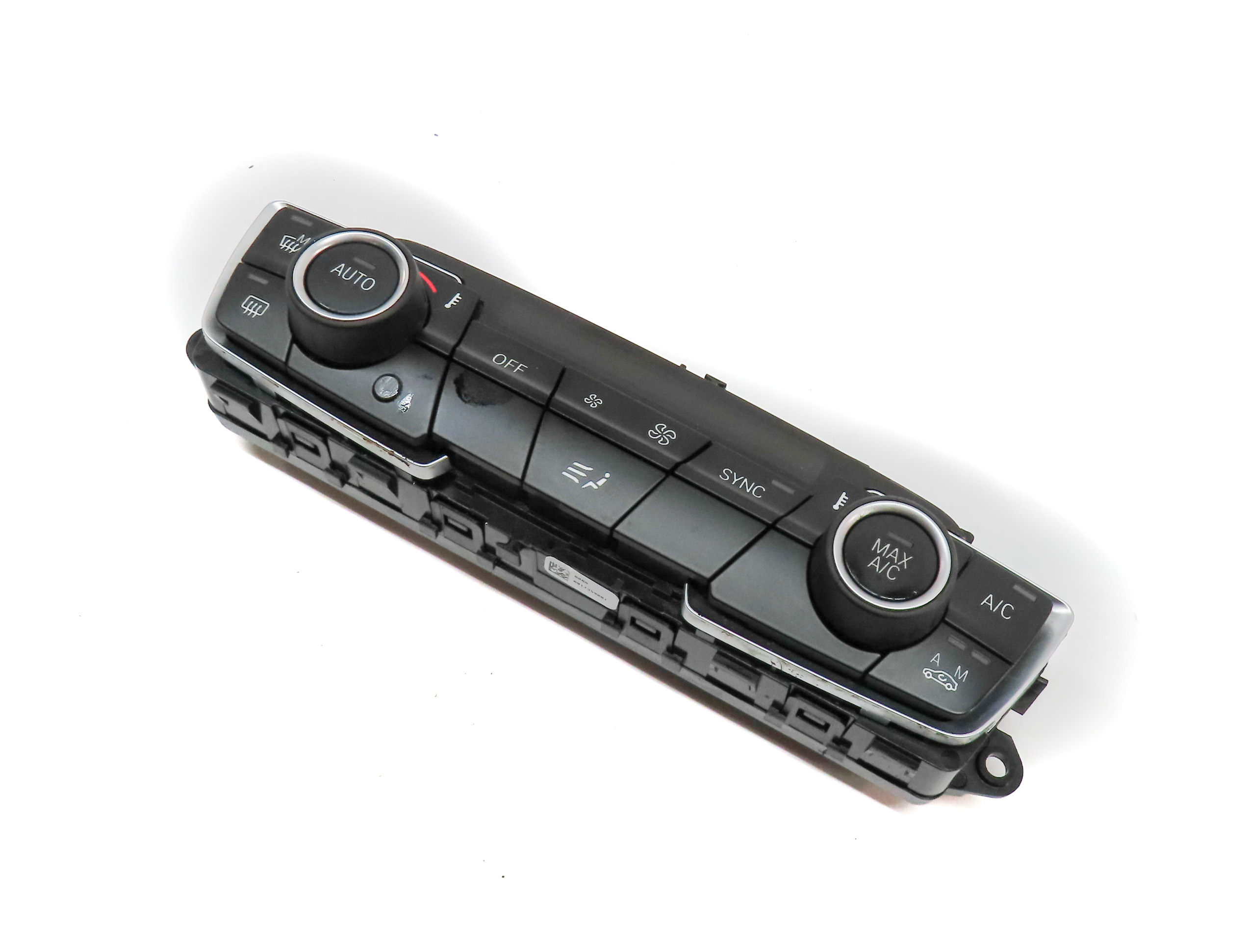 2016-2021 BMW X1 X2 (F39 F48) FRONT HEATER A/C TEMPERATURE RADIO CONTROL w/ TRIM — exact item pictured
